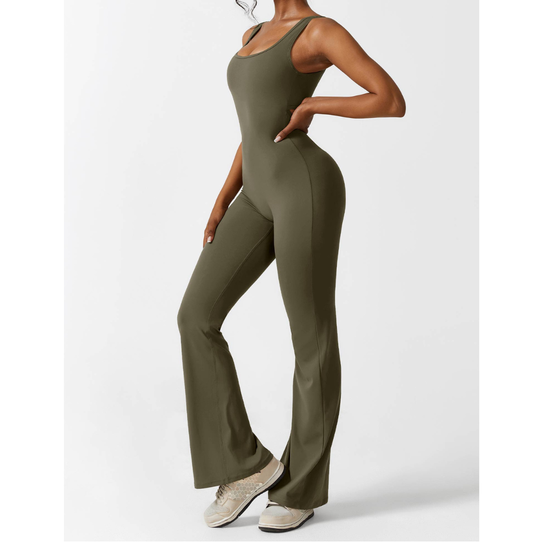 Bine | Sporty Åben Ryg Jumpsuit