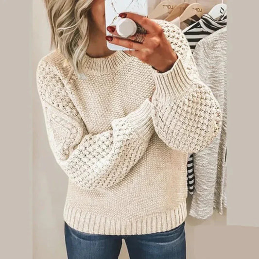 Kiki™ | Sweater Med Søde Ærmedetaljer